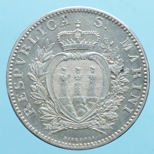 San marino lire 1906 roma - marino,