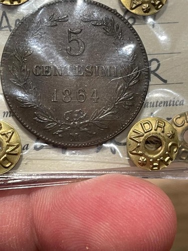 Centesimi 1864 san marino - 5,