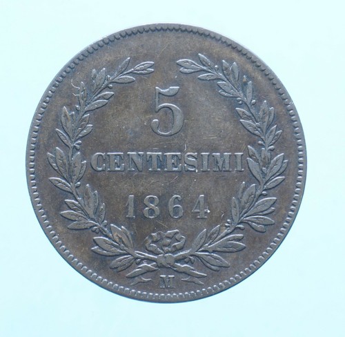 San marino centesimi - 5, 1864