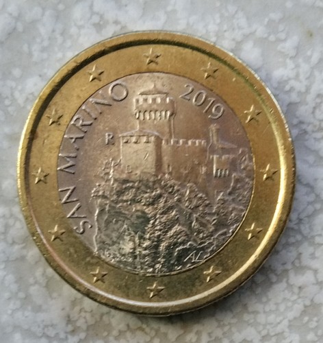 Moneta rara euro san - da,