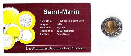 Monete bicolori più rare - bicolori,