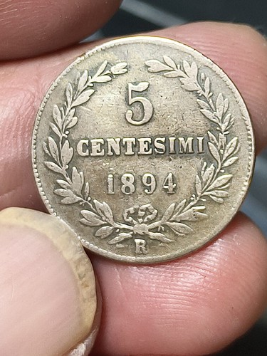 Rara moneta centesimi 1894 - 5,