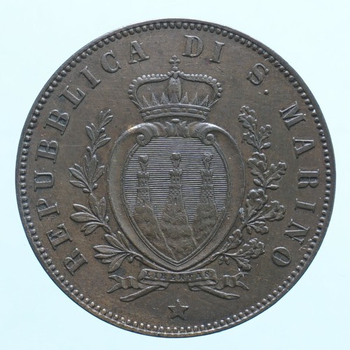 San marino centesimi 1864 - marino,