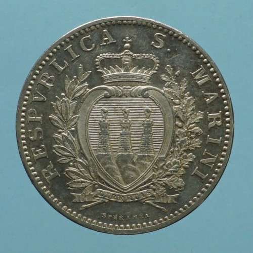 San marino lire 1906 - san,