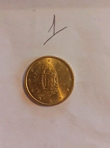 Moneta rara euro - 50, cent