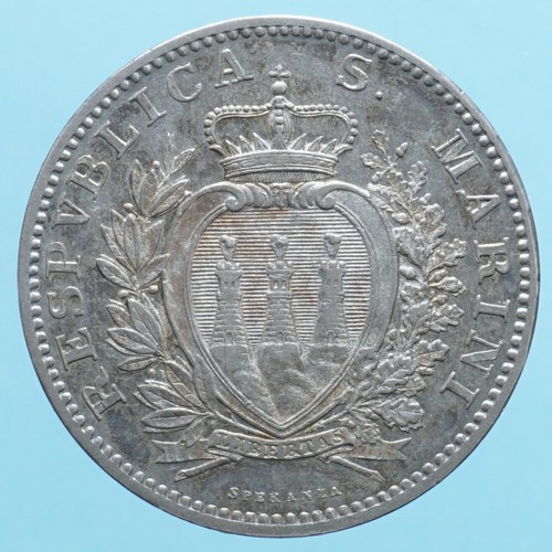 San marino lire 1906 - lire,
