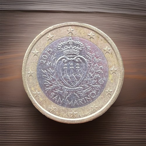 Moneta euro rara - rara, san