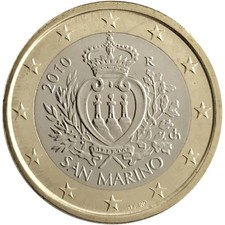 MONETA 1 EURO  REPUBBLICA  SAN