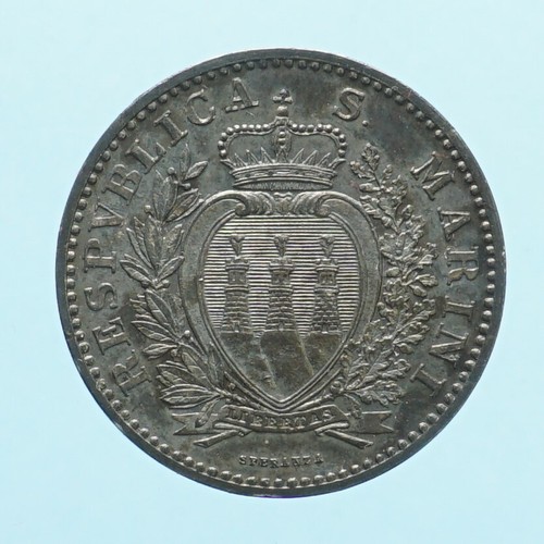San marino lira 1898 - 1898, roma